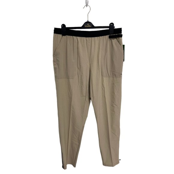 Unipro Men's Trek Qwick-Dry Khaki Light Weight Elastic Waist Joggers Size 1XL - Picture 1 of 12